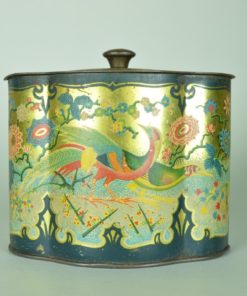 Blik met vogels Côte d'Or -Jugendstil