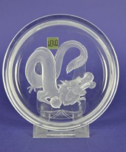 Schaal Hoya Japan - Draak met Parel - kristal