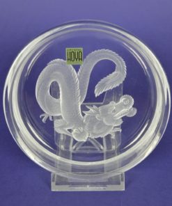 Schaal Hoya Japan - Draak met Parel - kristal