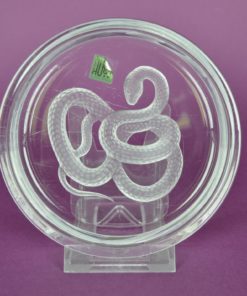 Slang Hoya Japans Kristal schaal Intaglio